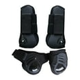 thumbnail image 3 of 4Pcs Cheval avant Arrière Bottes de Jambe Arrière, Protège Tendon Équin Fetlock, 3 of 10