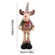 thumbnail image 3 of Wosthever Muñeca de Navidad portátil Adorable reutilizable casa sala de estar restaurante fiesta familiar decoración Festival regalo de Kits de decoración para fiestas Animal, 3 of 6