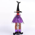 thumbnail image 4 of mtvxesu Lovely Witch Decor Suspending Witch Figurine For Halloween Halloween Decoration Vintage Hanging Kitchen Witch Doll Ornament For Indoor And Outdoor Halloween Tree, 4 of 4