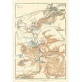 thumbnail image 2 of Baedeker 18x24 White Modern Wood Framed Museum Art Print Titled - Rochefort Belvaux Belgium Europe - Baedeker 1910, 2 of 4
