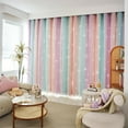 thumbnail image 3 of Rideaux à Étoiles à Double Couche pour Enfants, Rideaux d'Extérieur pour Chambre de Bébé, Rideaux à Oeillets, Panneaux Longs, Rideaux L x H ( of ), 3 of 9