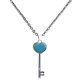 thumbnail image 3 of Collar con colgante de llave Yuyangstore de acero inoxidable Sin patrón, 3 of 8
