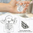 thumbnail image 4 of Class of 2025 Graduation Keychain Senior 2025 Graduation Gift for Her Him, College High School Student Graduation Gift, 4 of 7