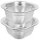 thumbnail image 3 of 1 Set Colander with Basin Fine Mesh Colander Mixing Basin Vegetable Fruit Drain Basket 25cm, 3 of 4