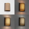 thumbnail image 4 of FSLiving Remote Control Up&Down Lights Wall Sconce Rechargeable Battery Wall Hanging No Wiring Needed,Color Changing Dimmable,Smart Timer for Home Decor Gallery DIY,with Brown Frame Lightbox - 1 light, 4 of 6