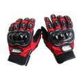 thumbnail image 1 of Gants de Moto, Gants de Ski, Cyclisme, Absorption des Chocs, Antidérapants, Rouges, L, 1 of 9