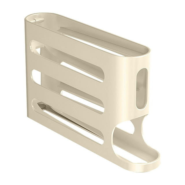 Organizador de Huevos para Refrigerador Frigorífico de 4 Capas Huevo de Rodado Automático Frigorífico Máquina de Almacenamiento de Huevos Dispensador de Huevos de Ahorro de Espacio 30 Huevos Estante D
