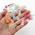 thumbnail image 3 of WNFJR Eggs Bunny Chick Confetti - PVC Decorative Mix for Easter, Christmas, Weddings & Parties - 14x8x2cm Assorted Colors - DIY Home Decor (50g/Pack), 3 of 4