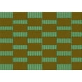 thumbnail image 1 of Ahgly Company Machine Washable Indoor Rectangle Transitional Green Onion Green Area Rugs, 2' x 4', 1 of 7