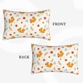 thumbnail image 2 of Balery Squirrel Maple Leaves And Nuts Bedding Queen Pillow Cases - Envelope Closure - Soft Brushed Microfiber Fabric - Shrinkage and Fade Resistant Pillow Cases-14"x20", 2 of 6