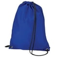 thumbnail image 1 of BagBase Budget Water Resistant Sports Gymsac Drawstring Bag (11L) (Pack of 2), 1 of 1