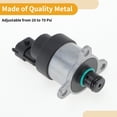thumbnail image 3 of Regulador de presión de combustible Unique Bargains No.2210033040/0928400698 para Toyota Auris 2007-2012 Plástico Metal 20-70 Psi Resistente a la corrosión 1 Pcs, 3 of 7