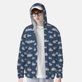 thumbnail image 2 of KLL sous-Marin avec Imprimé Périscope Hommes Femmes UPF 50+ Protection Solaire Veste à Capuche Manches Longues Pêche Randonnée Performance Chemise-Grand, 2 of 7