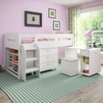 thumbnail image 3 of CorLiving Madison Collection All-in-One Single/Twin Size Loft Bed, 3 of 4