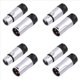 thumbnail image 1 of 4X Adaptador de Soldadura XLR Compacto Macho/Hembra para Micrófono, Conector de Soldadura XLR de 3 Pines en Ángulo Recto Ajustable de 90°, Extremos XLR de 3 Pines, 1 of 7