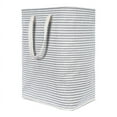 thumbnail image 4 of Cesta para ropa sucia plegable a rayas de 72L a prueba de humedad, cesto para ropa sucia, cesto para ropa sucia, 4 of 6
