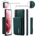 thumbnail image 2 of 2 in 1 Wallet Case for Samsung Galaxy S24, Retro PU Leather Cell Phone Back Cover Magnetic Detachable with Wallet Credit Card Cash Holder Kickstand for Samsung Galaxy S24, Green, 2 of 18