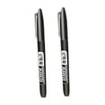 thumbnail image 1 of Siruishop 2 Permanent Markers Office Painting Waterproof Rocks Oil based Paint Markers Black, 1 of 8