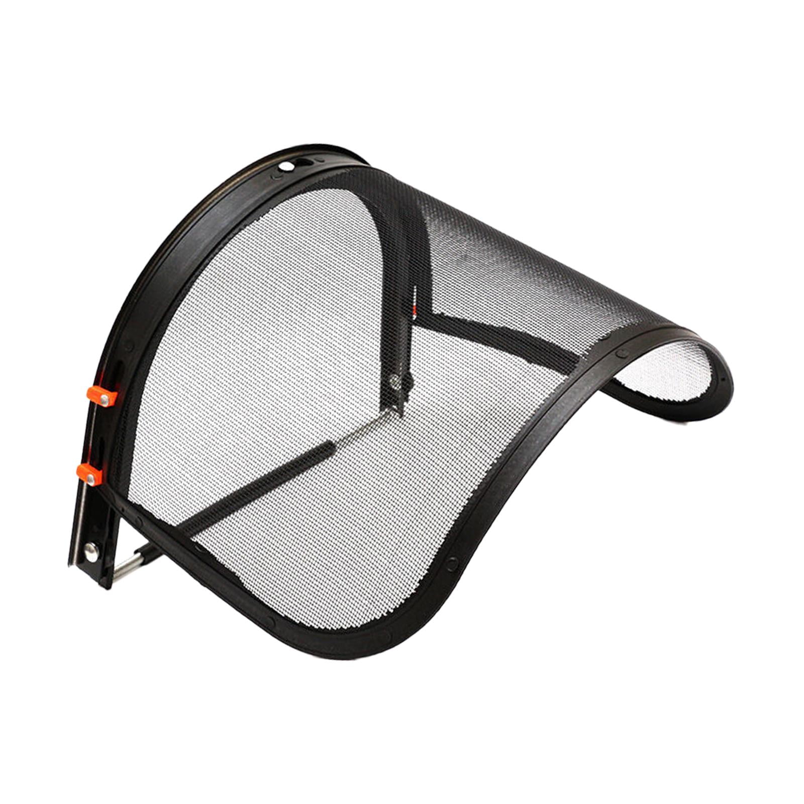 figatia 2xFace and Bracket Combo for Full Brim Hard Hats Black Metal Wire Visor