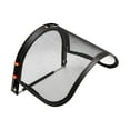 thumbnail image 2 of Combo de 2 protectores faciales y soporte para cascos duros de ala completa Visera de alambre de metal negro 2 piezas, 2 of 8