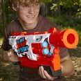 thumbnail image 4 of Nerf Mega XL Boom Dozer Blaster, Largest Nerf Mega Darts Ever, XL 6-Dart Rotating Drum, 6 Nerf Mega XL Whistler Darts, 4 of 6