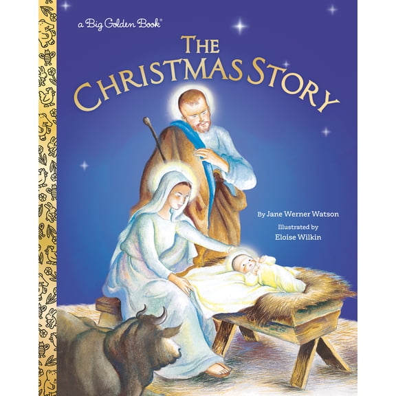 Big Golden Book The Christmas Story, (Hardcover)