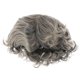 thumbnail image 4 of Role Playing Cosplay Wigs Old Lady Dress Up Silver Color M Size High Temperature Silk Material 1Set, 4 of 5