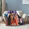 thumbnail image 5 of Jenna Actors Ortega Blanket Throw Blanket Soft Microfiber Blankets for Living Room Couch Sofa Bedroom 50"x40", 5 of 6