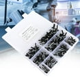 thumbnail image 3 of Blind Rivets Assortment, 200pcs Black Blind Rivet Kit Aluminum Blind Rivet Fasteners Assortment 3.2/4.0/4.8mm, 3 of 8
