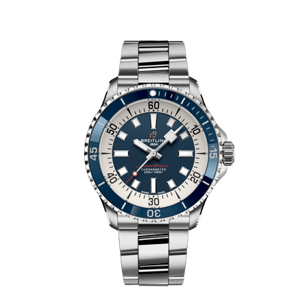 Breitling Superocean Automatic 42 Blue Dial Steel Men's Watch A17375E71C1A1