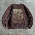 thumbnail image 3 of Vintage Deer Forest Sweatshirt | Wildlife Buck Graphic Pullover, 3 of 6