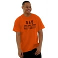 thumbnail image 5 of Dad Genuine World's Greatest Father Men's Graphic T Shirt Tees Brisco Brands S, 5 of 6