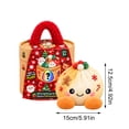 thumbnail image 2 of Christmas Mystery Plush Dumpling Blind Box Cute Holiday Stuffed Animal Surprise Toy Kawaii Collectibles Santa Snowman Stocking Stuffer, 2 of 3