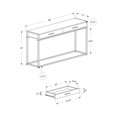 thumbnail image 4 of Pemberly Row 2 Drawer Accent Console Table in Gray and Black, 4 of 8