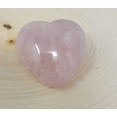 thumbnail image 4 of Crystal Rose Quartz Crystal Heart AAA 2" - Large Puffy Rose Quartz Heart 50mm (2"), 4 of 9