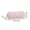 thumbnail image 4 of Summer Saving!Back_to_School Saving!School_Supplies!Under $1 dollars!Special Pencil Case Pouch, Colorful Pencil Pouch Makeup Brush Bags ForTeenagers Home Office Orginazer, Pink, 4 of 8