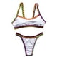 thumbnail image 4 of WILLBEST Traje de Baño de Manga Larga Para Mujer, Conjunto de Tankini Para Playa, Traje de Baño de Punto, Traje de Baño Separado de Verano Con Sombrero A Juego, Traje de Baño Informal, 4 of 4