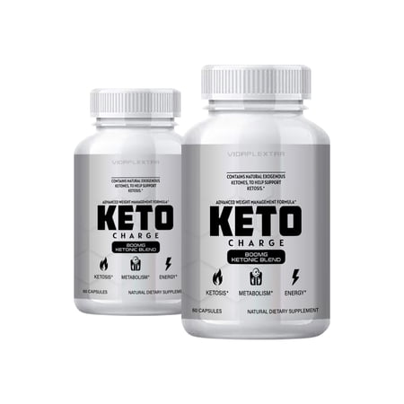 (2) Keto Charge - Keto Charge Advanced Weight Management Formula