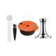 thumbnail image 4 of Cápsulas de café premium Tamper y cepillo Soporte de cápsula recargable con filtros de cepillo Taza Padfilter Café estilo B Gloria Vaina de cápsulas reutilizables, 4 of 6
