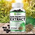 thumbnail image 2 of Saw Palmetto - con semillas de calabaza - Promueve la salud de la próstata, apoya el tracto urinario, alivia la caída del cabello - 120 s, 2 of 5