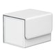 thumbnail image 2 of Trading Card Deck Box Holder Organizador de almacenamiento Estuche para s Carga lateral Cierre magnético Álbum estándar de juego para s blanco DYNWAVEMX Estuche de baraja de cartas coleccionables, 2 of 8