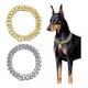 thumbnail image 2 of Cadena De Correa For Perro Con Incrustaciones De Diamantes, 2 of 7