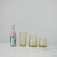 thumbnail image 2 of Creative Co-Op Modern Drinking Glass, Set of 6, Chartreuse, 2 of 2