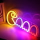 thumbnail image 1 of Luz LED TUNC Fantasma neón logo 16.7 x 5.9 con USB, 1 of 4