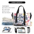 thumbnail image 4 of Travel Duffle Bag Mother's Day Travel Tote Bags Carry on Luggage Waterproof Weekender Bags with Top Handle Adjustable Shoulde Strap for Travel Gym, 4 of 5