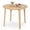 Yellow, variant on Gymax 37.5'' Round Kitchen Table  Circle Dining Room Table w/ Rubber Wood Legs Natural