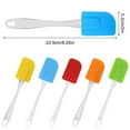 thumbnail image 2 of WHEANG 1 Piece Silicone Spatula Set Small Heat Rubber Spatulas For Baking Cooking Mixing Non Stick Kitchen Tools For Cooking & Baking, 2 of 7