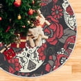 thumbnail image 5 of FMSHPON Halloween Xmas Christmas Tree Skirt Stand Mat for Holiday Party Decoration Indoor Outdoor 36 inches, 5 of 6