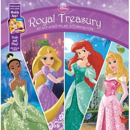 Disney Princess Royal Treasury: Read-and-Play Storybook : Purchase Includes Mobile App for iPhone and (Best App For Reading Ebooks On Ipad)