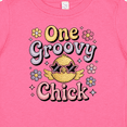 thumbnail image 4 of Inktastic One Groovy Chick Boys or Girls Baby T-Shirt, 4 of 5